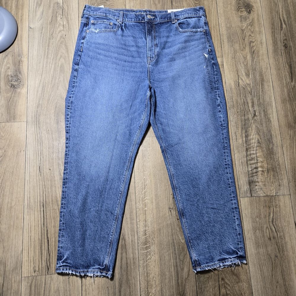 American Eagle Jeans Womens 20 Stretch Super High Rise Straight Leg